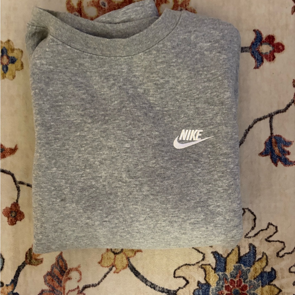 Nike Heather Gray Crewneck Sweatshirt